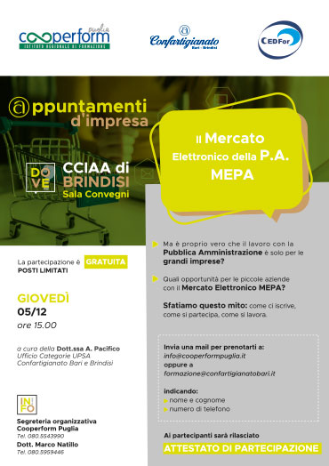 Il Mercato Elettronico della P.A. MEPA